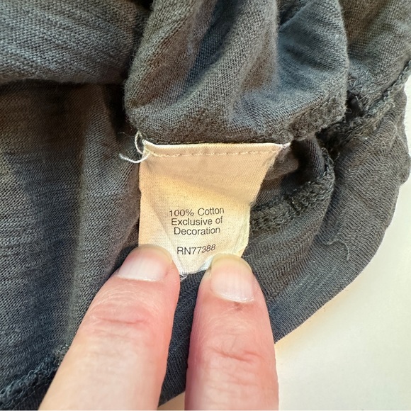 J Crew long sleeve dark blue with monochromatic floral details, XS - Picture 8 of 8